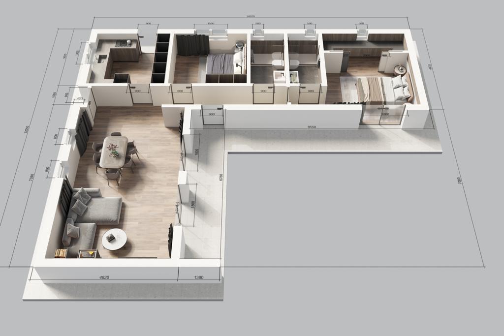 MODELO 50 Casa 120 m2 - Imagen 6