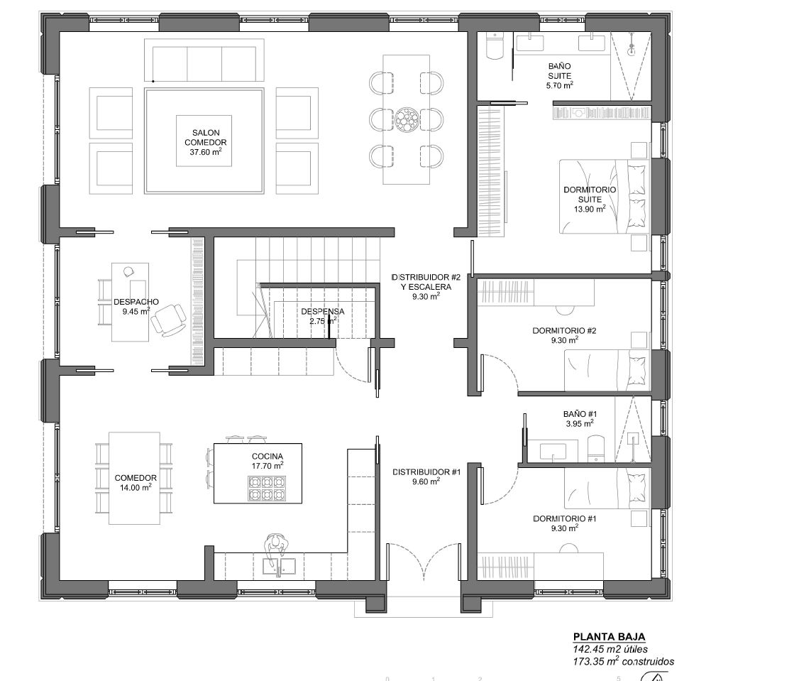 MODELO 6 Casa 240 m2 - Imagen 5