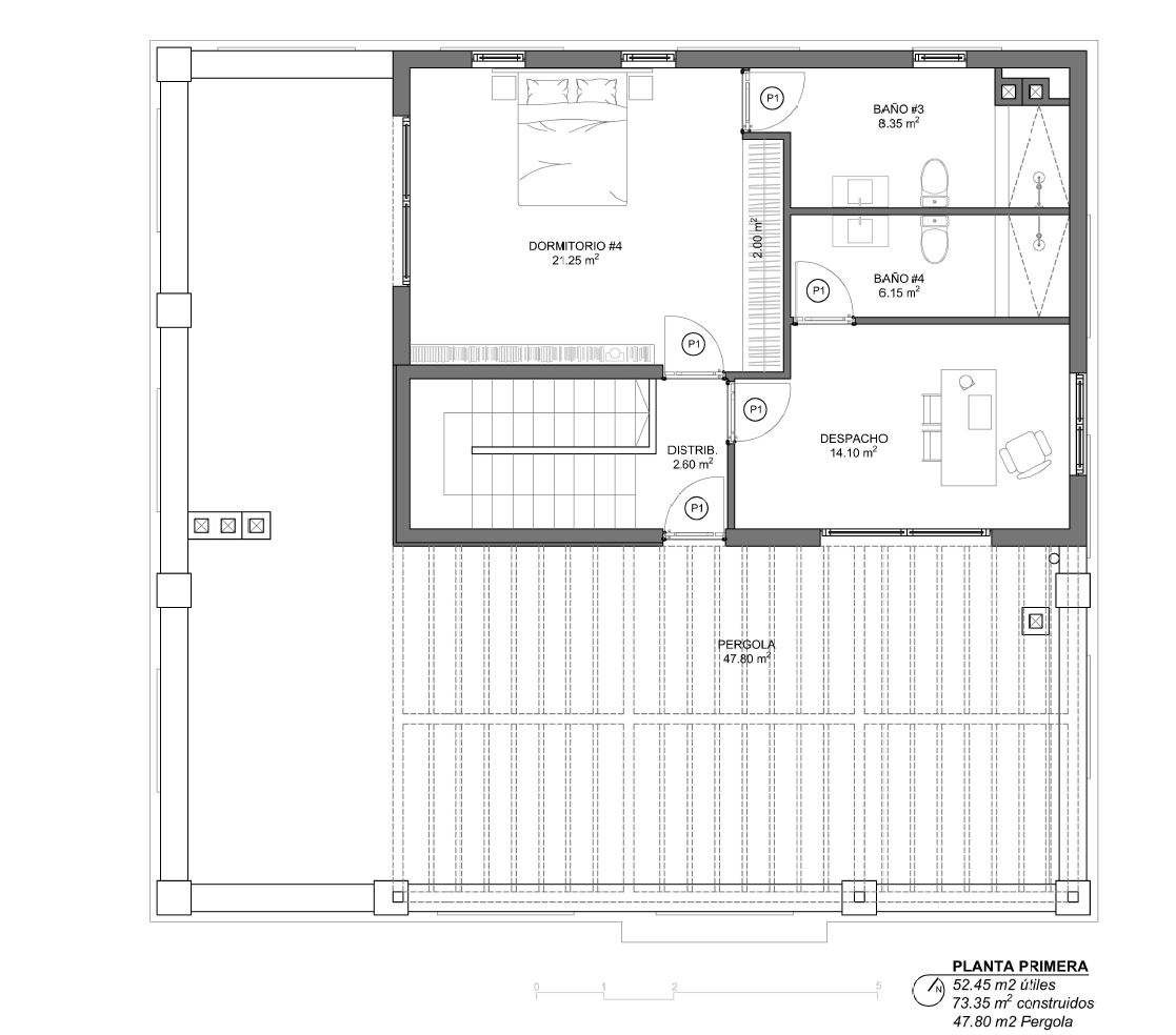 MODELO 6 Casa 240 m2 - Imagen 6